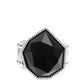 Dynamically Defaced - Black - Paparazzi Ring Image