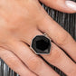 Dynamically Defaced - Black - Paparazzi Ring Image