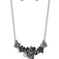 Botanical Breeze - Silver - Paparazzi Necklace Image