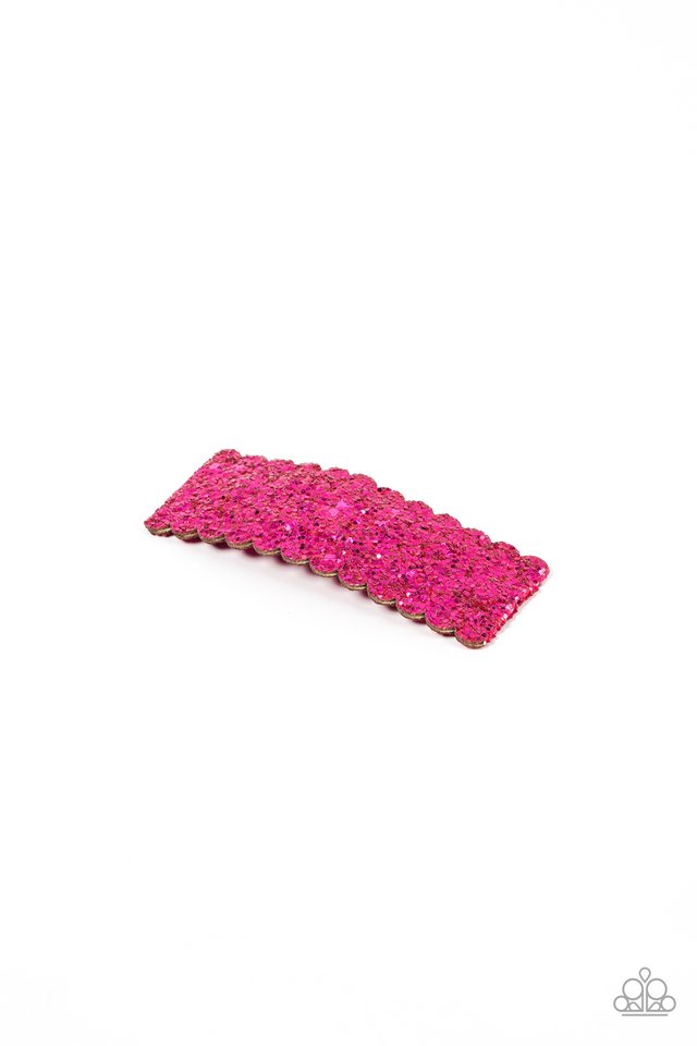 Shimmery Sequinista - Pink - Paparazzi Hair Accessories Image