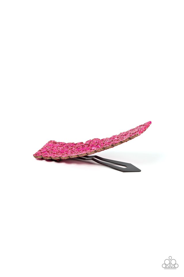 Shimmery Sequinista - Pink - Paparazzi Hair Accessories Image