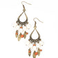 Adobe Air - Brass - Paparazzi Earring Image