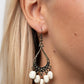 Adobe Air - Brass - Paparazzi Earring Image