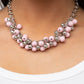 Party Procession - Pink - Paparazzi Necklace Image