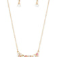 Effervescently Divine - Gold - Paparazzi Necklace Image