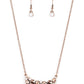 Effervescently Divine - Copper - Paparazzi Necklace Image