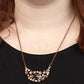 Effervescently Divine - Copper - Paparazzi Necklace Image