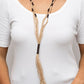 Whimsically Whipped - Brown - Paparazzi Necklace Image