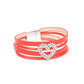 Wildly in Love - Red - Paparazzi Bracelet Image
