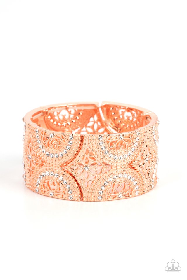 Wheeling and Dealing - Copper - Paparazzi Bracelet Image