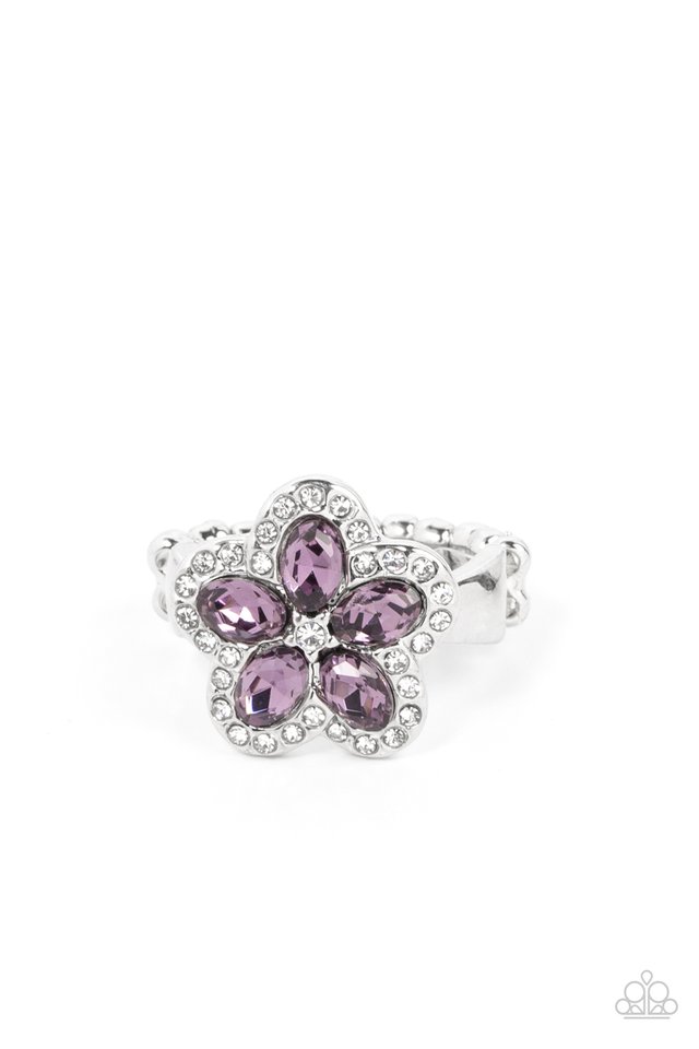 Efflorescent Envy - Purple - Paparazzi Ring Image