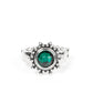 Expect Sunshine and REIGN - Green - Paparazzi Ring Image