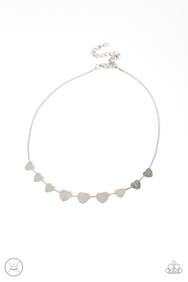 Dainty Desire - Silver - Paparazzi Necklace Image