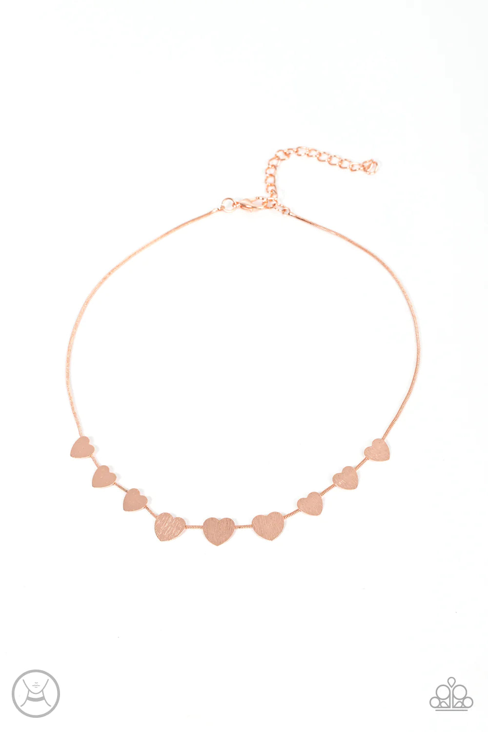 Paparazzi Necklace ~ Dainty Desire - Copper