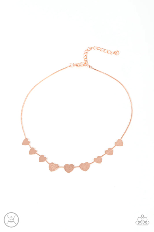 Collar Paparazzi ~ Deseo delicado - Cobre