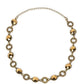 Rhinestone Rollout - Brass - Paparazzi Necklace Image