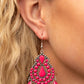 ​Persian Posh - Pink - Paparazzi Earring Image