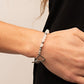 Following My Heart - White - Paparazzi Bracelet Image