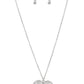 Cupid Charisma - White - Paparazzi Necklace Image