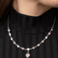 True Love Trinket - Pink - Paparazzi Necklace Image