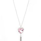 Finding My Forever - Pink - Paparazzi Necklace Image