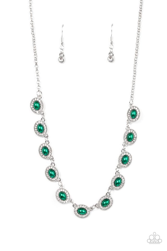 Modest Masterpiece - Green - Paparazzi Necklace Image