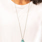 Mojave Mountaineer - Blue - Paparazzi Necklace Image