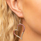 Tenderhearted Twinkle - Red - Paparazzi Earring Image