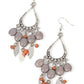 Adobe Air - Silver - Paparazzi Earring Image