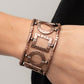 Framed and Fabulous - Copper - Paparazzi Bracelet Image