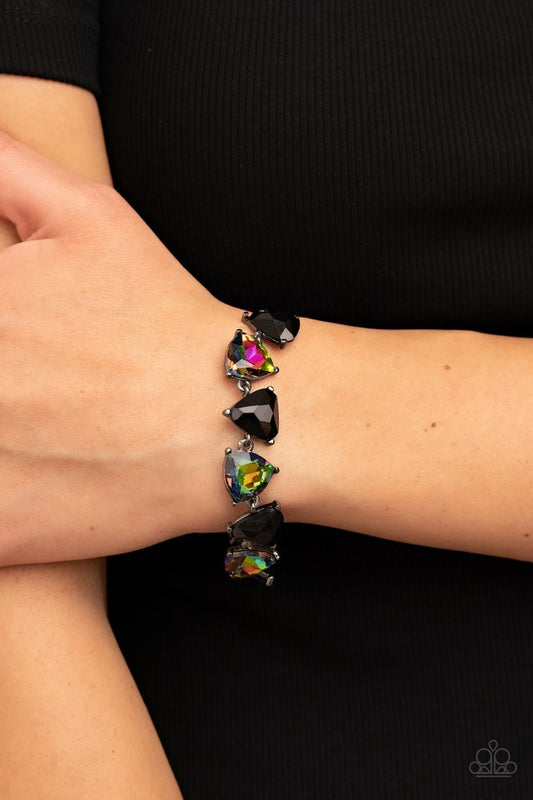 Pumped up Prisms - Multi - Paparazzi Bracelet Image