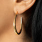 CURVE Your Appetite - Gold - Paparazzi Earring Image