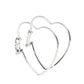 Harmonious Hearts - Silver - Paparazzi Earring Image