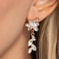 Goddess Grove - Gold - Paparazzi Earring Image