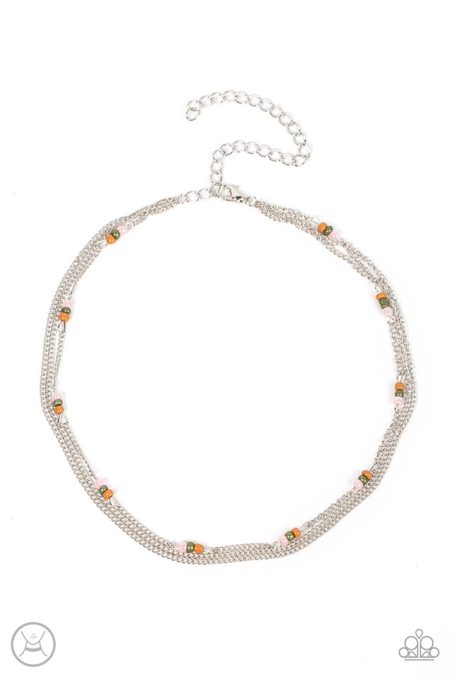 Bountifully Beaded - Multi - Paparazzi Necklace Image