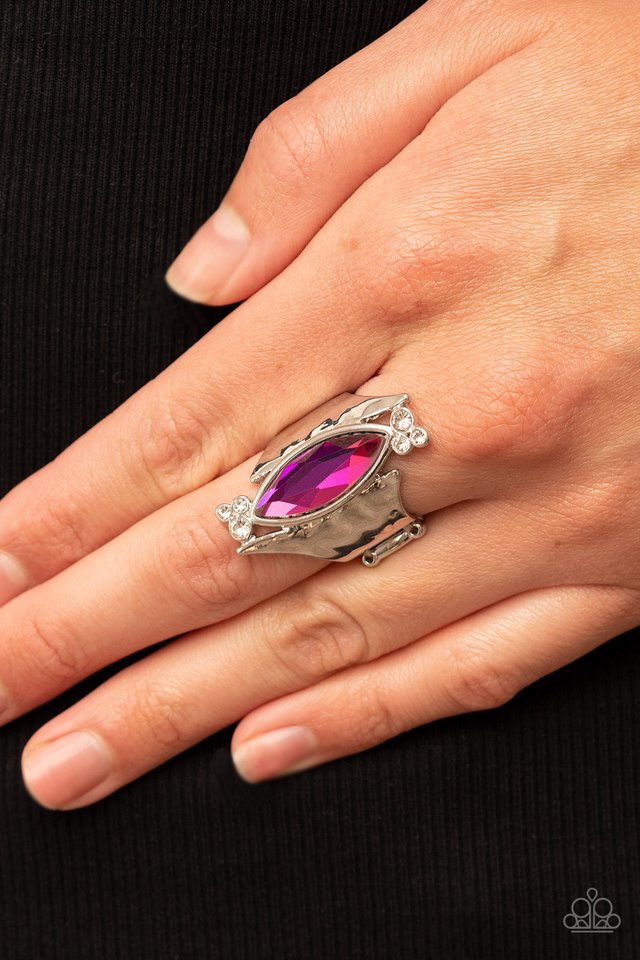 Planetary Paradise - Pink - Paparazzi Ring Image