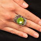 Galactic Garden - Green - Paparazzi Ring Image