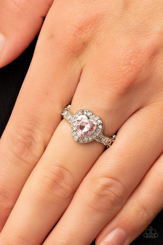 Romantic Reputation - Pink - Paparazzi Ring Image