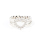 First Kisses - White - Paparazzi Ring Image