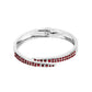 Sideswiping Shimmer - Red - Paparazzi Bracelet Image