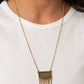 Plateau Pioneer - Green - Paparazzi Necklace Image