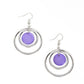 Mai Tai Tango - Purple - Paparazzi Earring Image