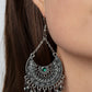 Lunar Allure - Green - Paparazzi Earring Image