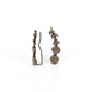 Its Just a Phase - Brass - Paparazzi Earring Image