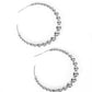 Show Off Your Curves - Silver - Paparazzi Earring Image