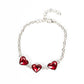 Little Heartbreaker - Red - Paparazzi Bracelet Image