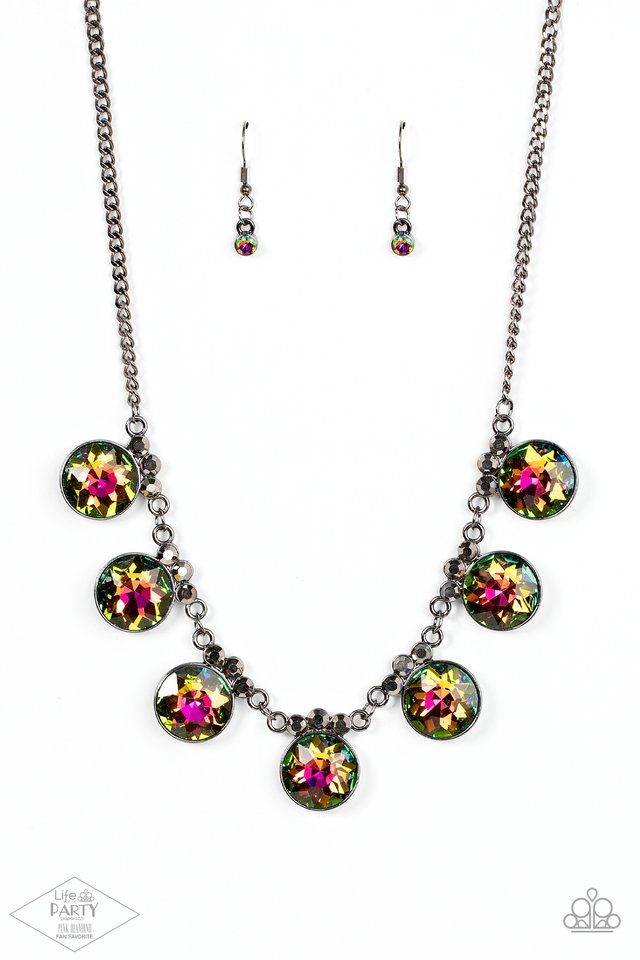 GLOW-Getter Glamour - Multi - Paparazzi Necklace Image