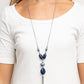 Heavenly Harmony - Blue - Paparazzi Necklace Image