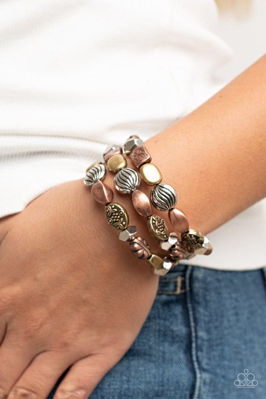 ​Charmingly Cottagecore - Multi - Paparazzi Bracelet Image