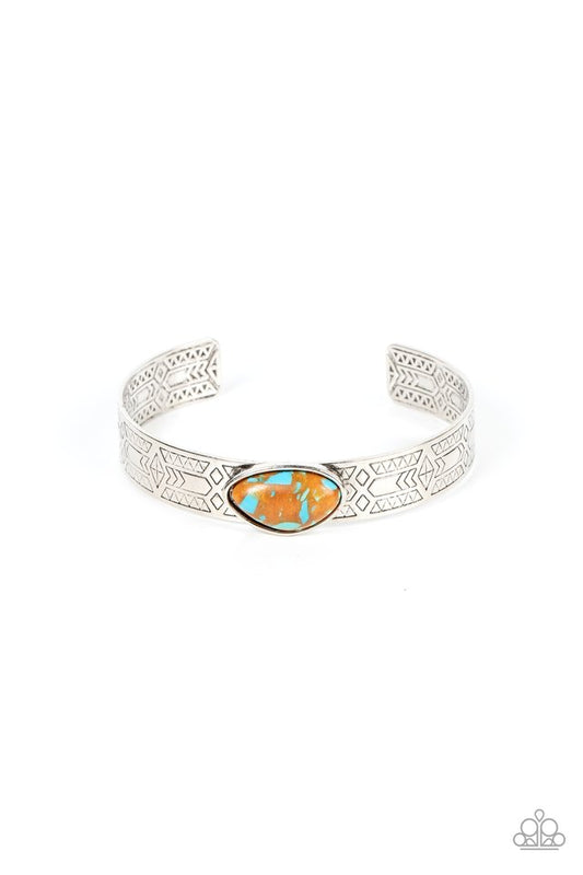 Gobi Glyphs - Brown - Paparazzi Bracelet Image